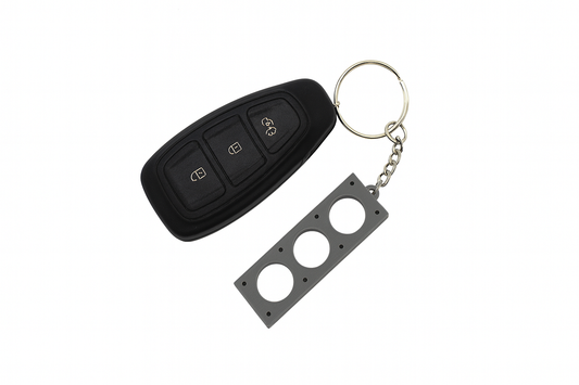 Inline-3 Engine Keyring