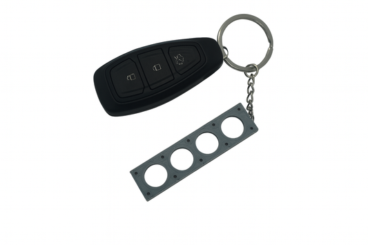 Inline-4 Engine Keyring